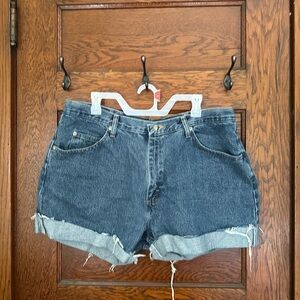 Wrangler Dark Blue Jean Shorts